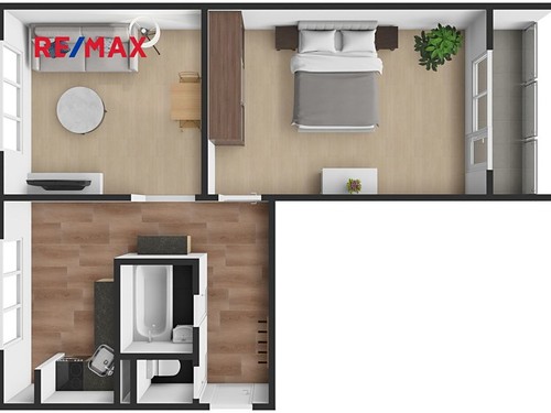 Prodaný byt 2+1 54 m²