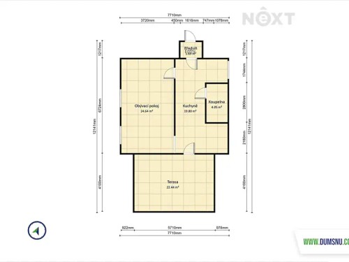 Prodaný dům 80 m², pozemek 1098 m²
