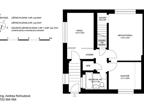 Prodaný dům 105 m², pozemek 259 m²