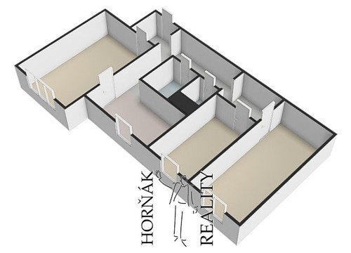 Prodaný  byt 3+1 67 m²