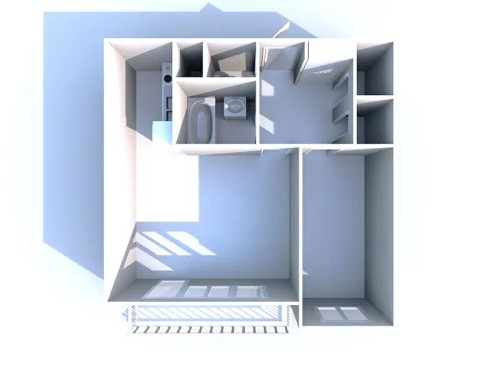 Prodaný byt 2+kk 55 m²
