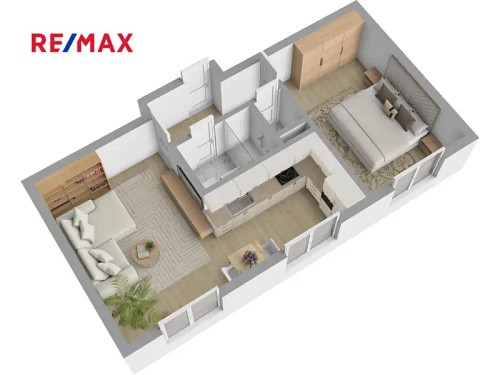 Prodaný byt 2+kk 48 m²