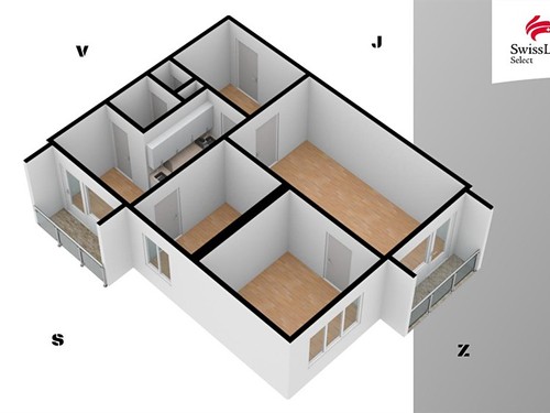 Prodaný byt 3+1 75 m²