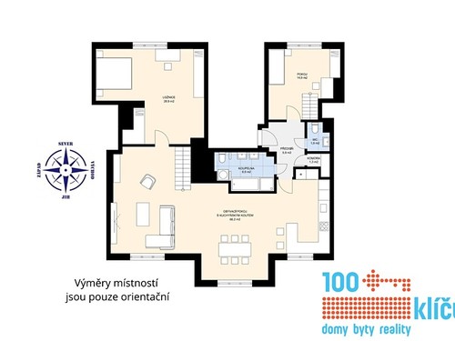Prodaný byt 4+kk 120 m²