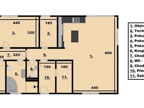 Prodaný dům 123 m², pozemek 746 m²