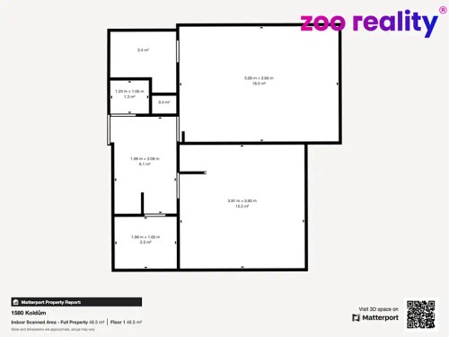 Prodaný byt 2+kk 48 m²