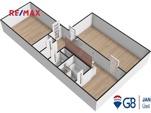 Prodaný byt 2+1 64 m²
