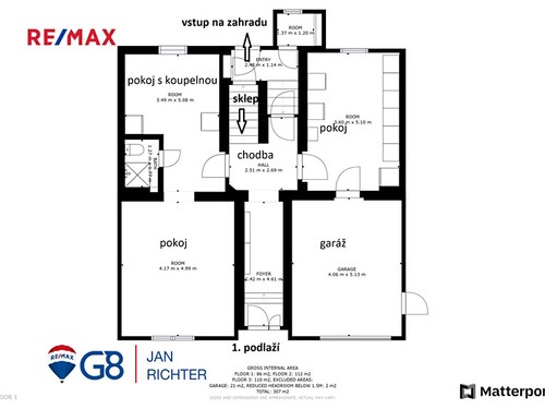 Prodaný dům 361 m², pozemek 280 m²
