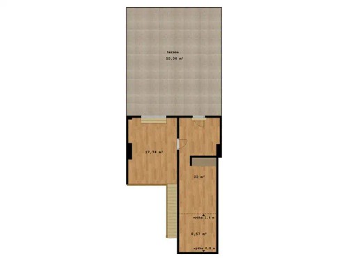 Prodaný byt 3+kk 159 m²