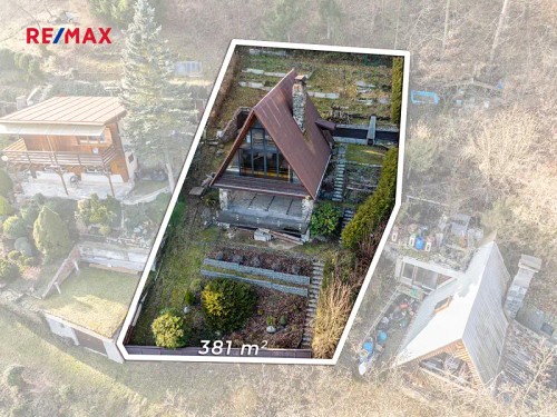 Prodaná chata 85 m², pozemek 381 m²