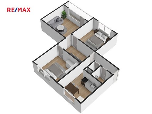 Prodaný byt 3+1 55 m²
