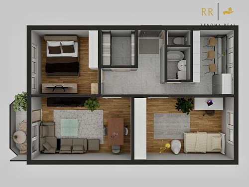 Prodaný byt 3+1 70 m²