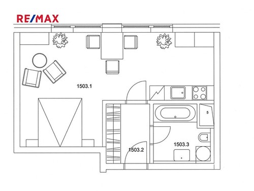 Prodaný byt 1+kk 38 m²