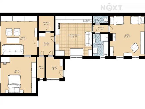 Prodaný dům 111 m², pozemek 3701 m²