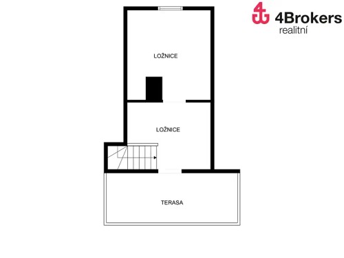 Prodej chaty 55 m², pozemek 56 m²
