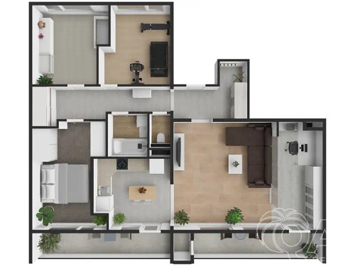 Prodaný byt 4+1 100 m²