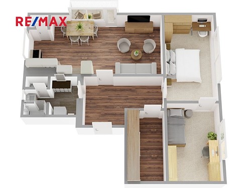 Prodaný byt 3+kk 68 m²
