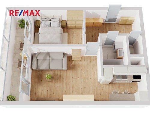 Prodaný byt 2+kk 40 m²