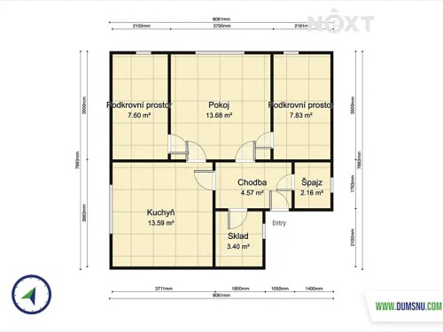 Prodej domu 130 m², pozemek 482 m²