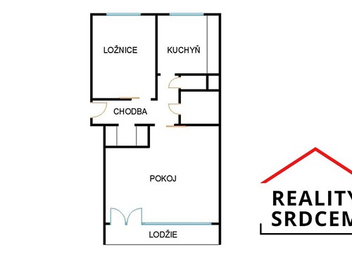 Prodaný byt 2+1 57 m²