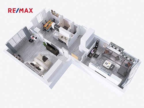 Prodaný byt 2+1 59 m²