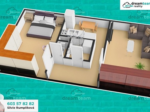 Prodaný byt 2+1 55 m²