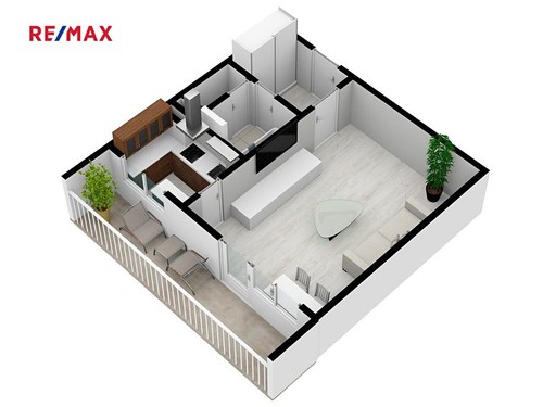 Prodaný byt 1+kk 28 m²