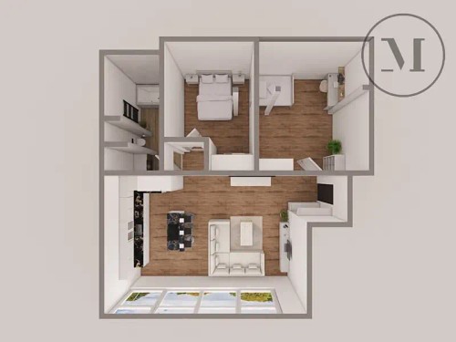 Prodaný byt 3+kk 123 m²