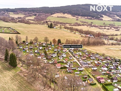 Prodaná chata 25 m², pozemek 398 m²