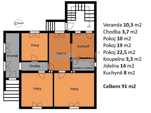 Prodaný dům 278 m², pozemek 624 m²
