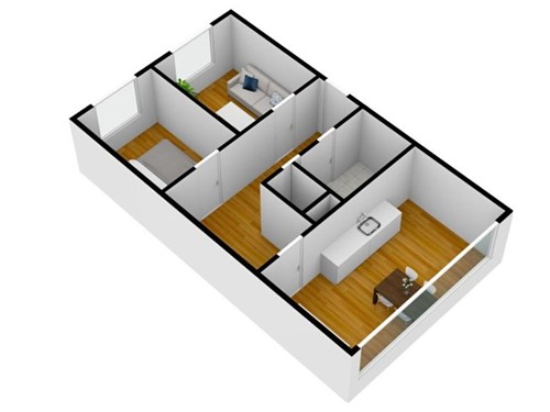 Prodaný byt 2+1 56 m²