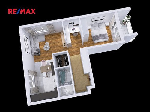 Prodaný byt 2+kk 49 m²