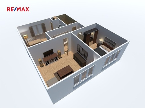 Prodaný byt 3+kk 68 m²