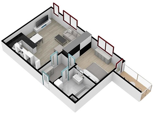 Prodaný byt 2+kk 59 m²