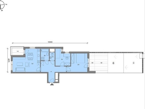 Prodaný byt 3+kk 72 m²