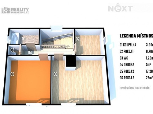 Prodaný dům 150 m², pozemek 861 m²