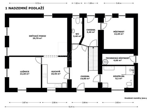Prodaný dům 227 m², pozemek 2569 m²