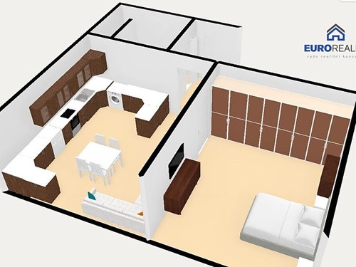 Prodaný byt 1+1 39 m²