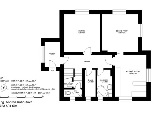 Prodaný dům 191 m², pozemek 2572 m²