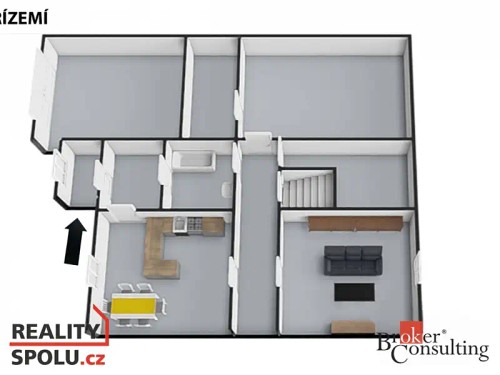 Prodaný dům 100 m², pozemek 507 m²