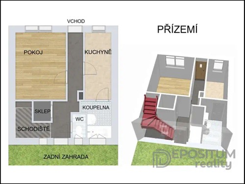 Prodaný dům 66 m², pozemek 130 m²