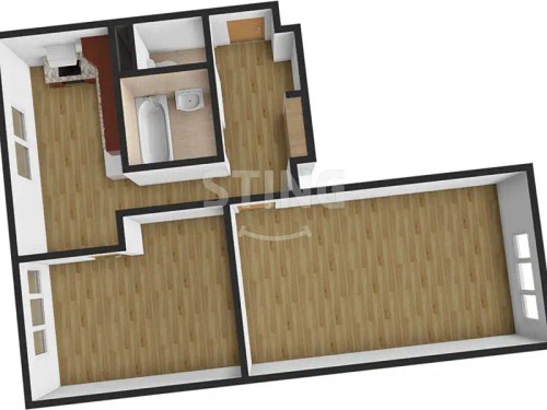 Prodaný byt 2+1 54 m²