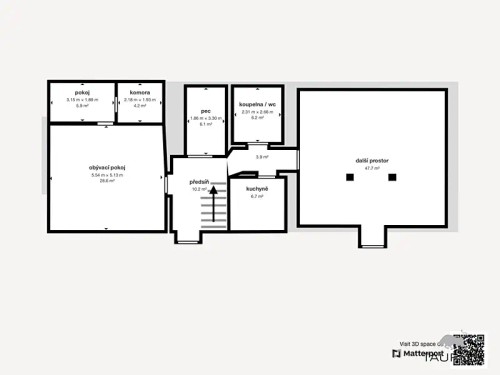 Prodej chalupy 275 m², pozemek 2210 m²