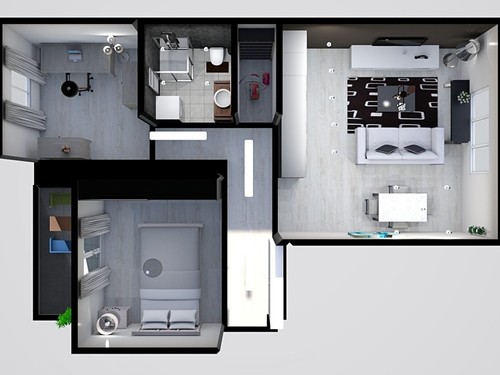 Prodaný byt 3+kk 69 m²