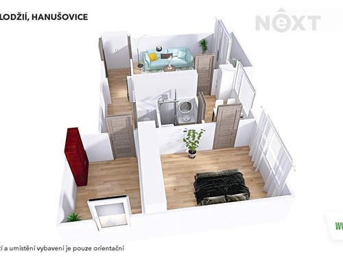 Prodaný  byt 3+1 60 m²