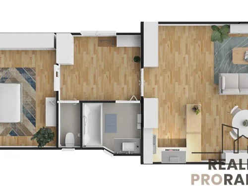 Prodaný byt 2+kk 66 m²
