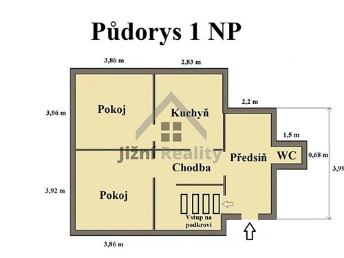 Prodaný dům 130 m², pozemek 349 m²