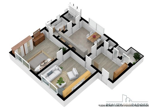 Prodaný byt 2+1 77 m²