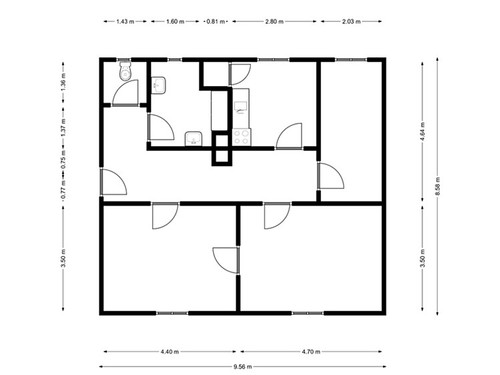 Prodaný byt 3+1 70 m²