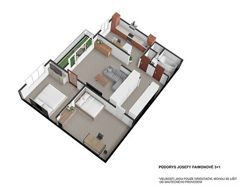 Prodaný byt 3+1 75 m²